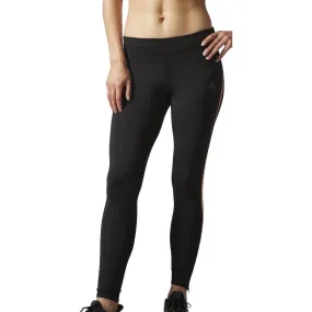 adidas Response Womens Long Running Tights - Black