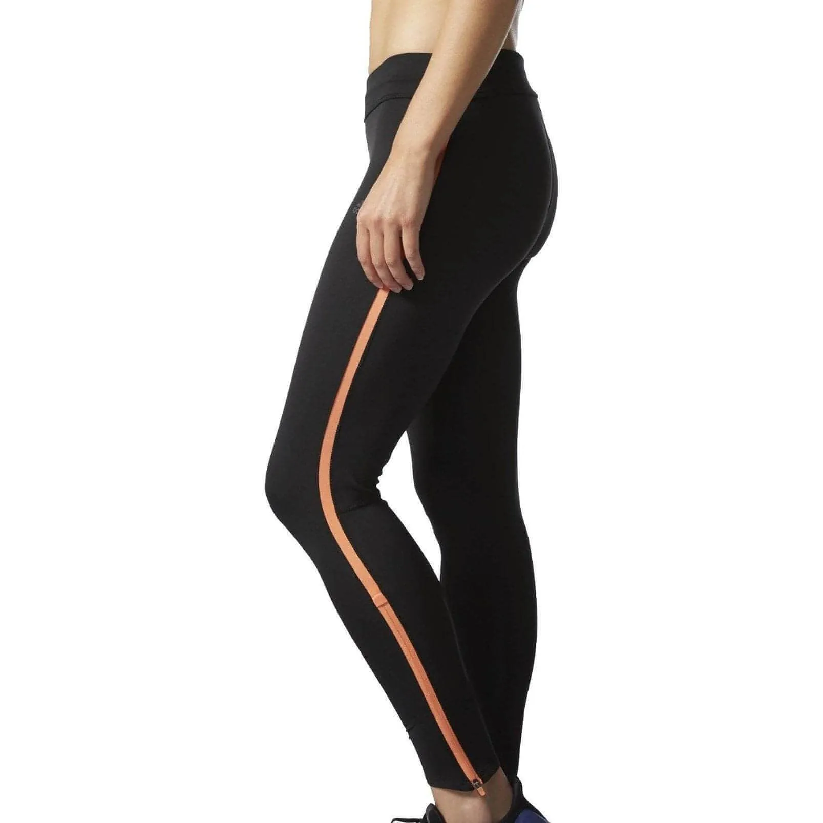 adidas Response Womens Long Running Tights - Black