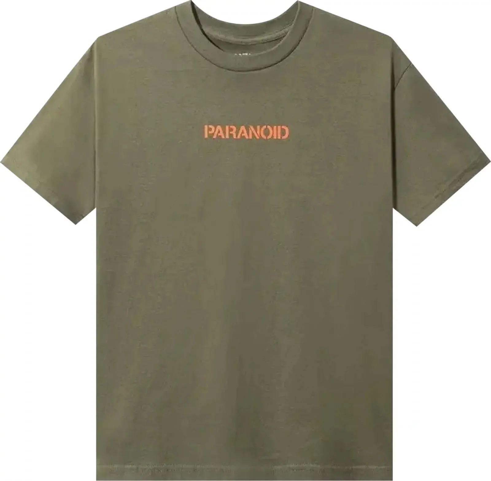 Anti Social Social Club x Undefeated Paranoid Olive Tee