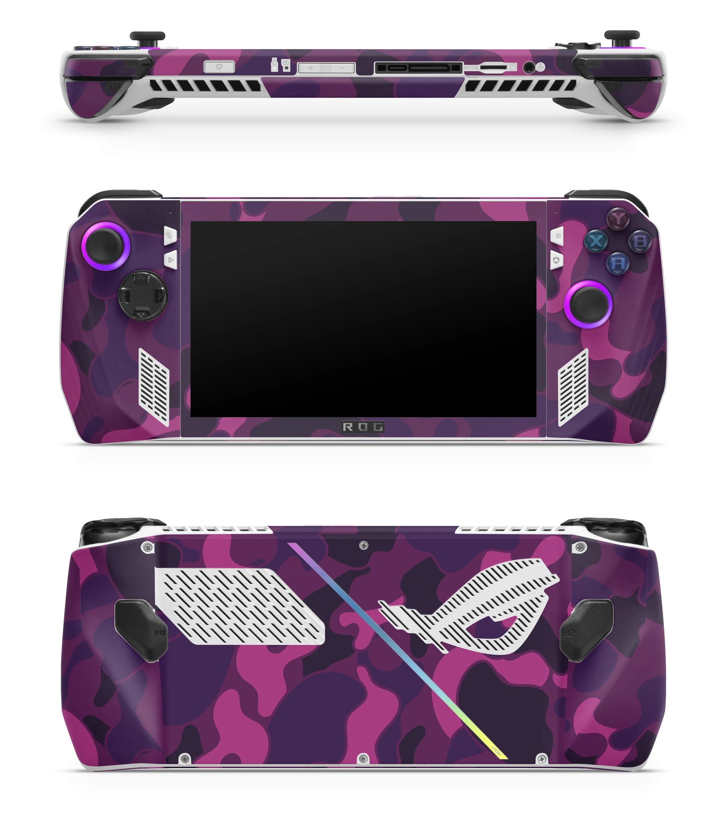 Asus ROG Ally Skin Ape Camo Purple