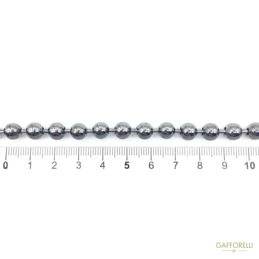 Balls Brass Chain - 0831 Gafforelli Srl