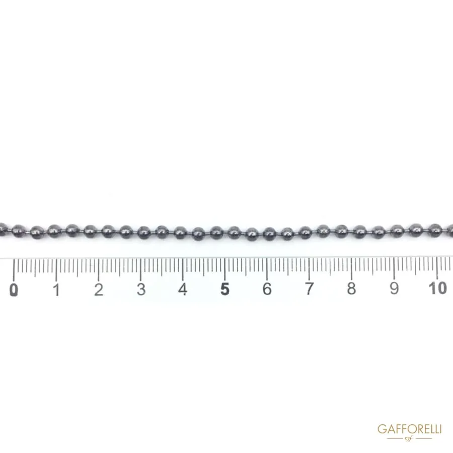 Balls Brass Chain - 0831 Gafforelli Srl