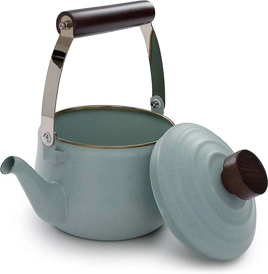 BAREBONES Enamel Teapot