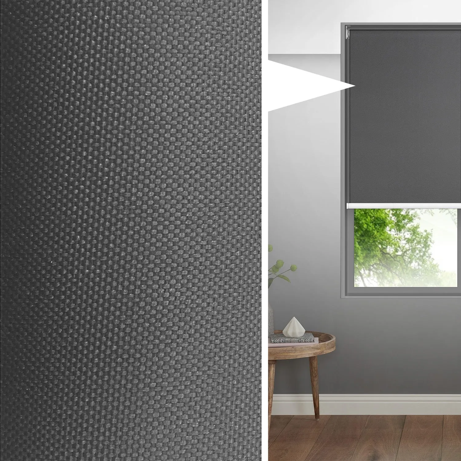 Blackout Roller Blind (120 x 250cm)