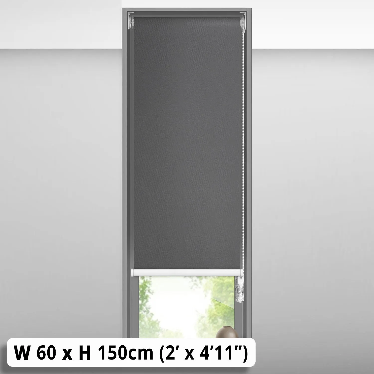 Blackout Roller Blind (60 x 150cm)