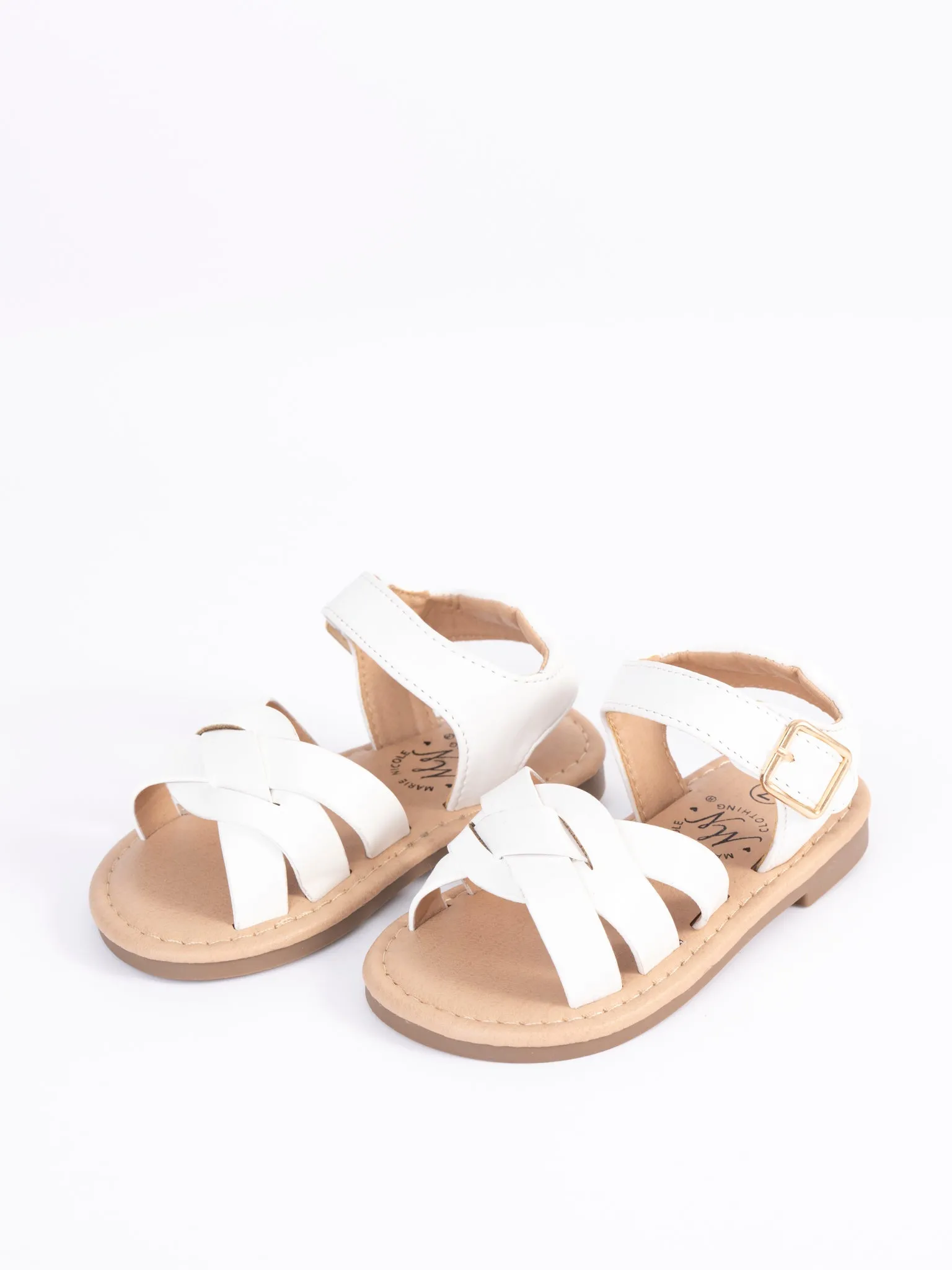 Braided Front Sandal - Runs Small, One Size Up