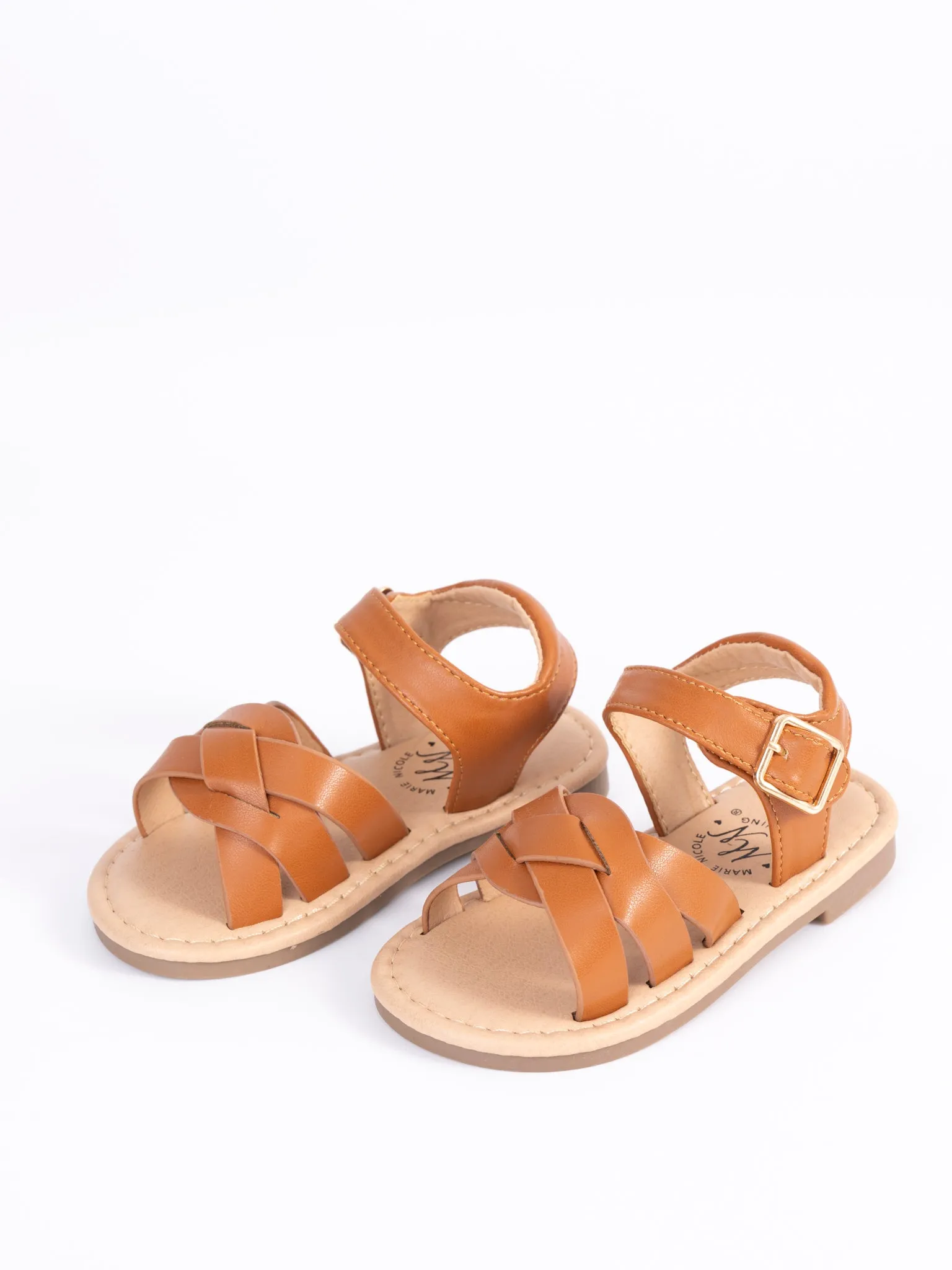 Braided Front Sandal - Runs Small, One Size Up