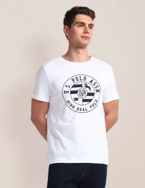 Brand Print Slim Fit T-Shirt