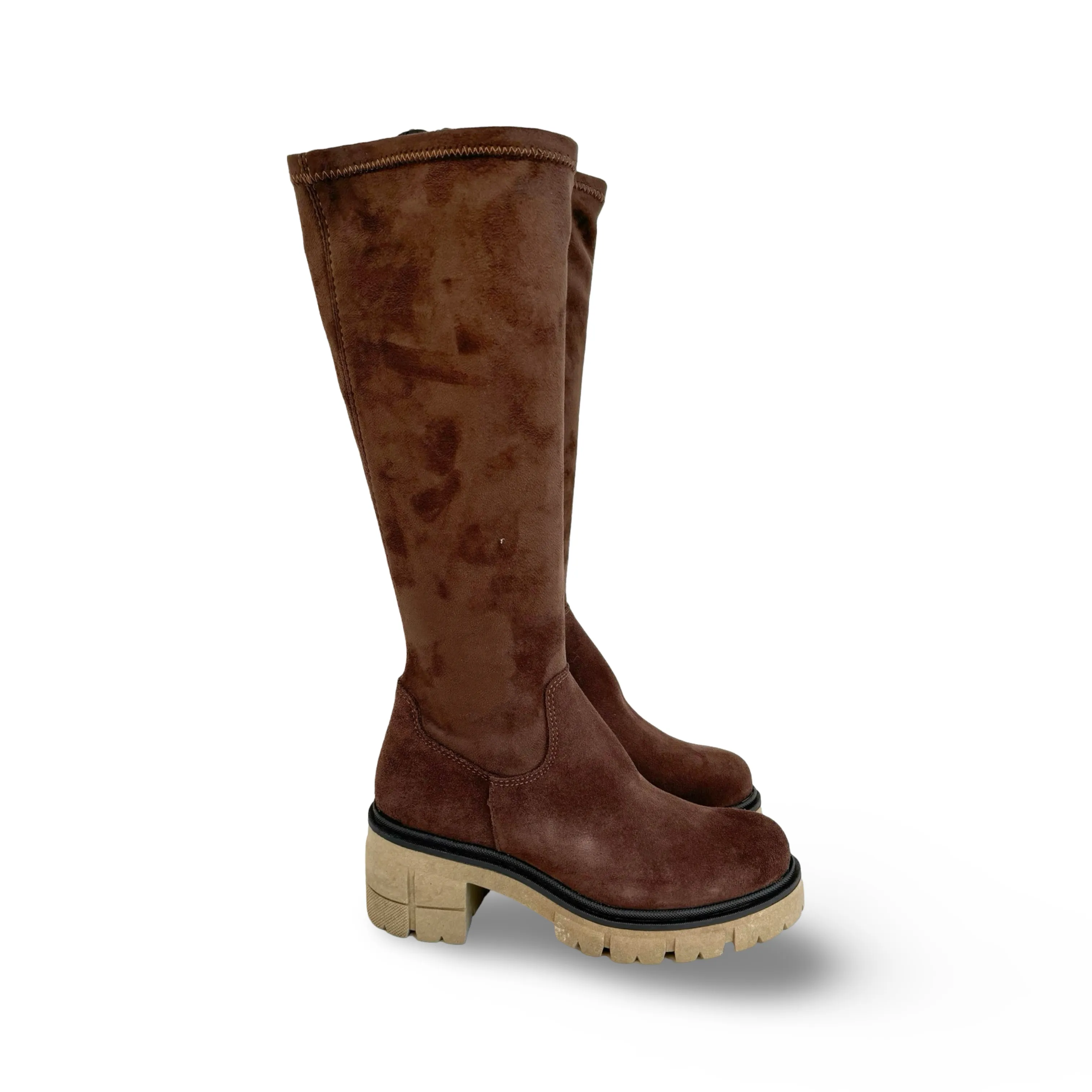 BRENNA Brown/Khaki WATERPROOF Boot