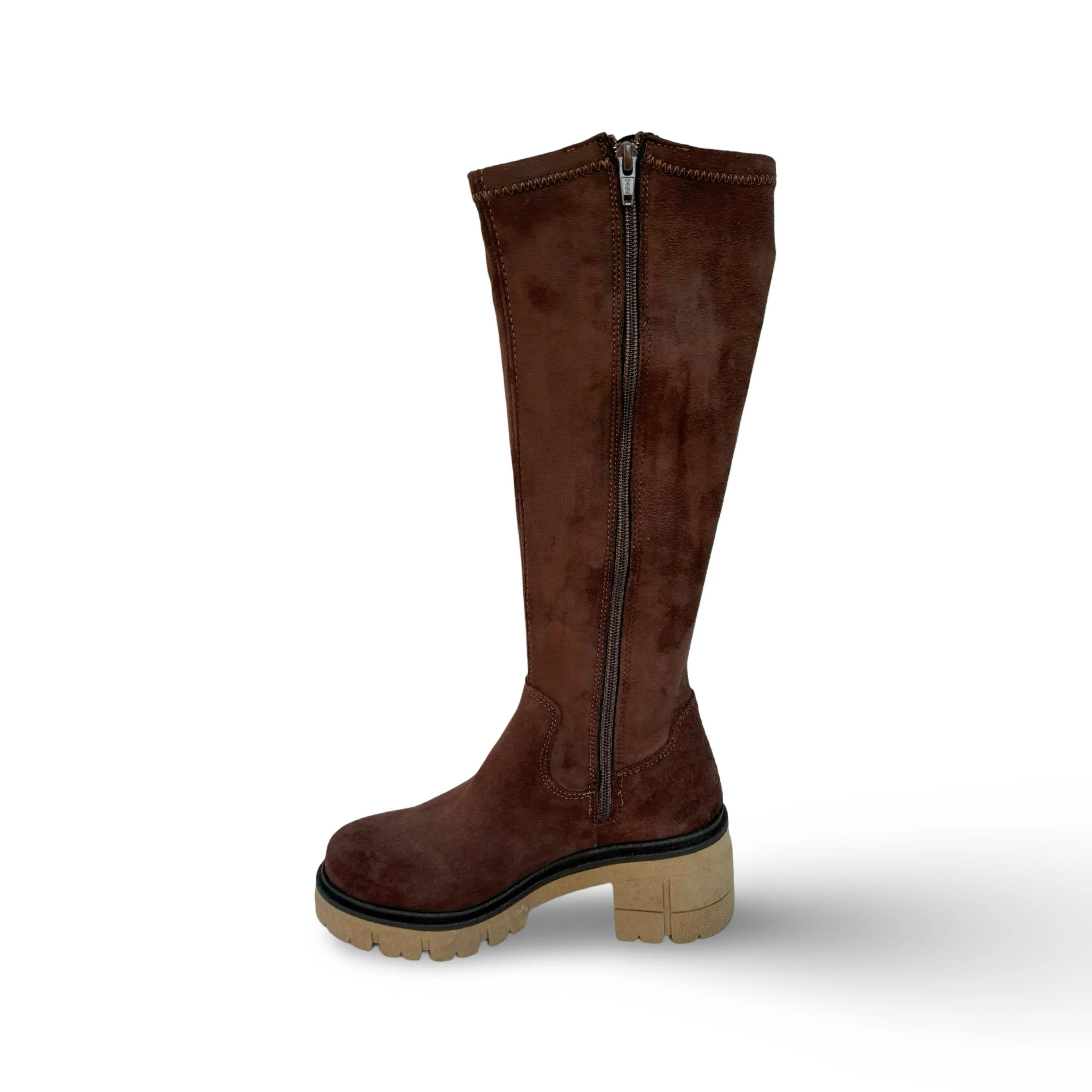 BRENNA Brown/Khaki WATERPROOF Boot