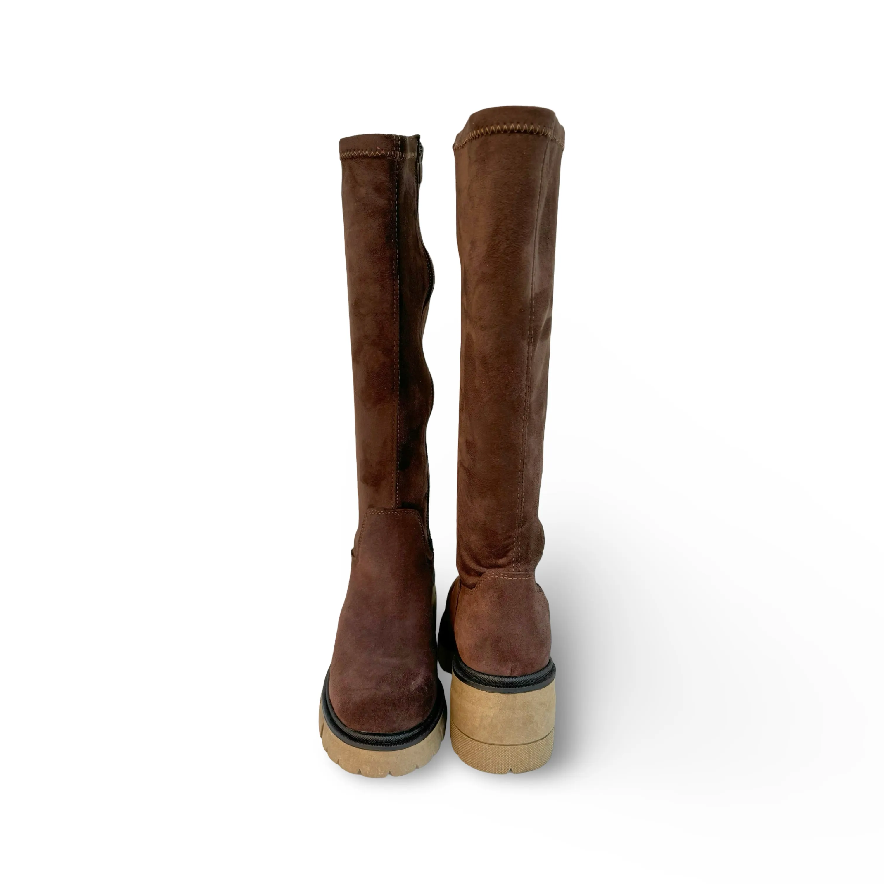 BRENNA Brown/Khaki WATERPROOF Boot