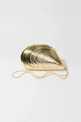 Bridget Metal Shell Clutch