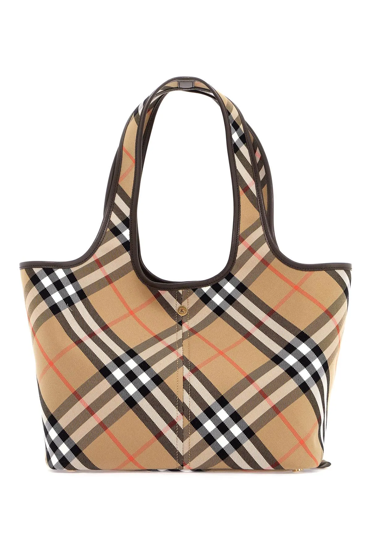 BURBERRY ered\n\nsmall checkered tote bag