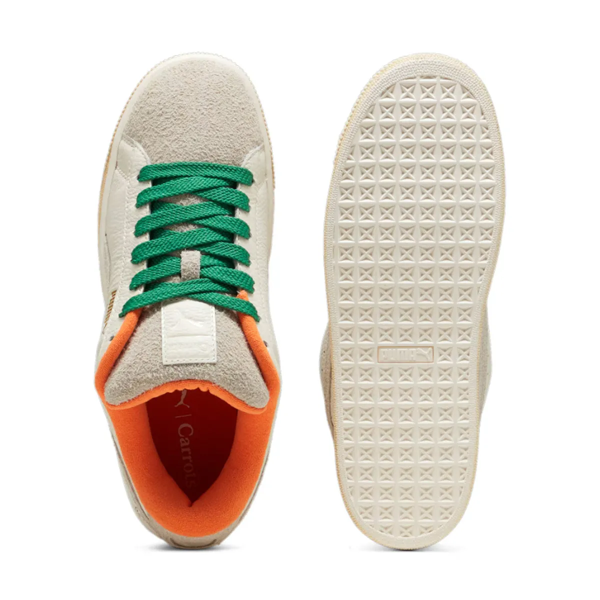   Carrots Suede XL 'Warm White Rickie Orange'