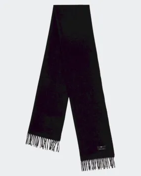 Cashmere Blend Scarf in Black