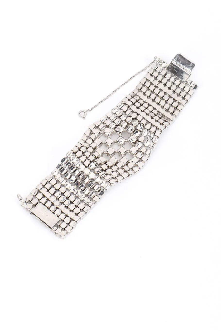 Checkered Rhinestone Bracelet