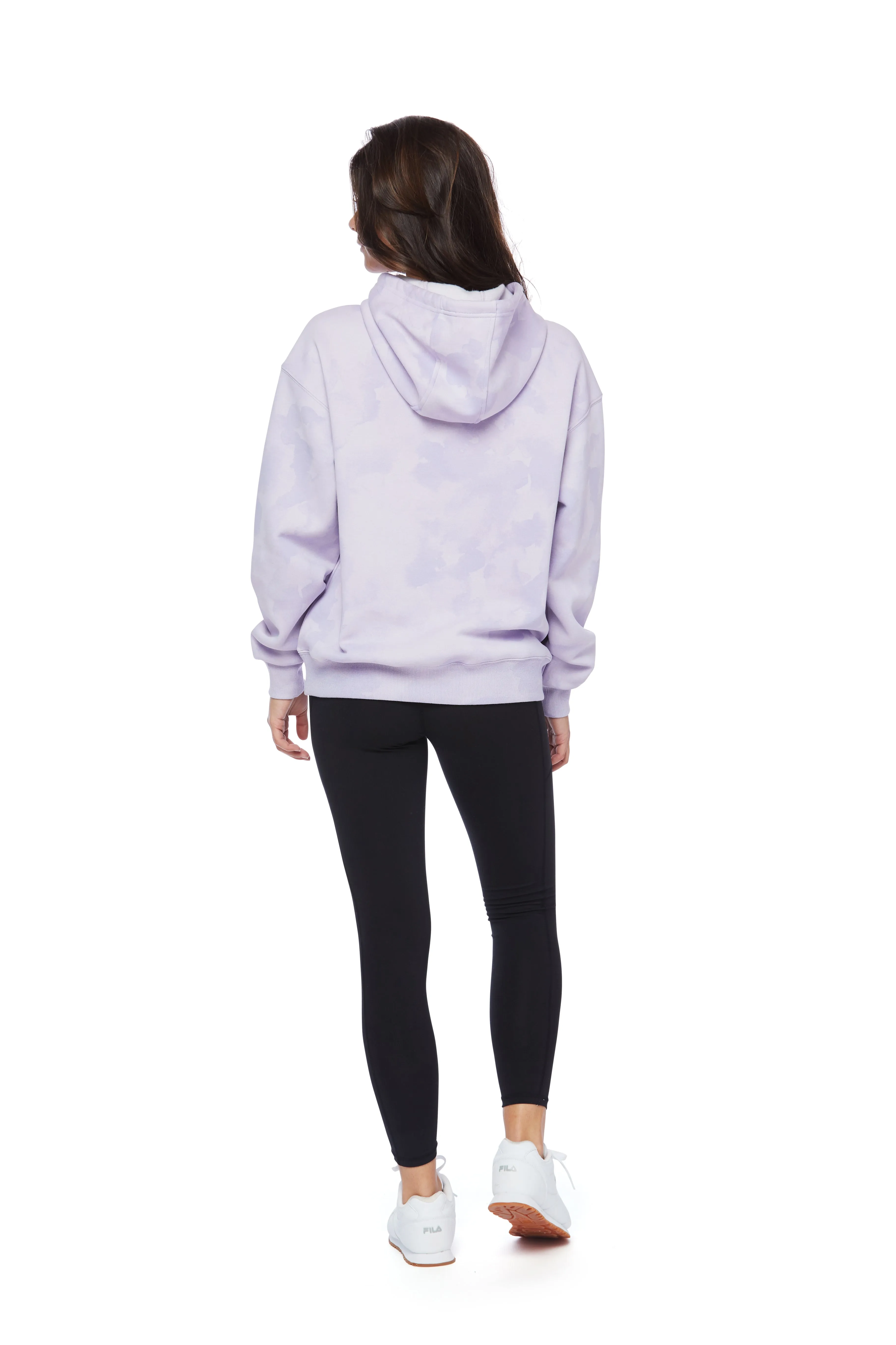 Chlo Relaxed Fit Hoodie in Lavender Sponge