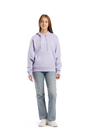 Chlo Relaxed Fit Hoodie in Lavender