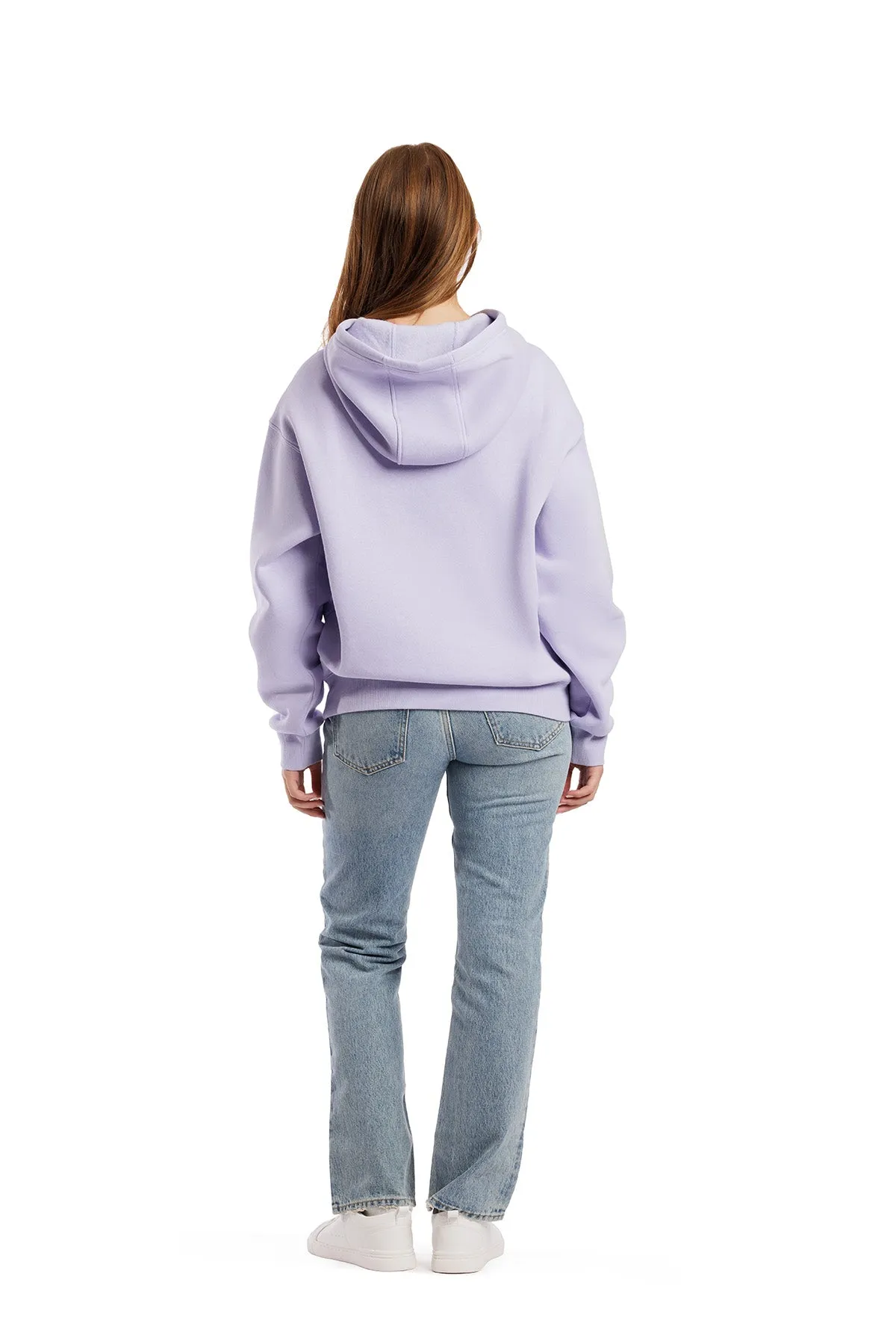 Chlo Relaxed Fit Hoodie in Lavender