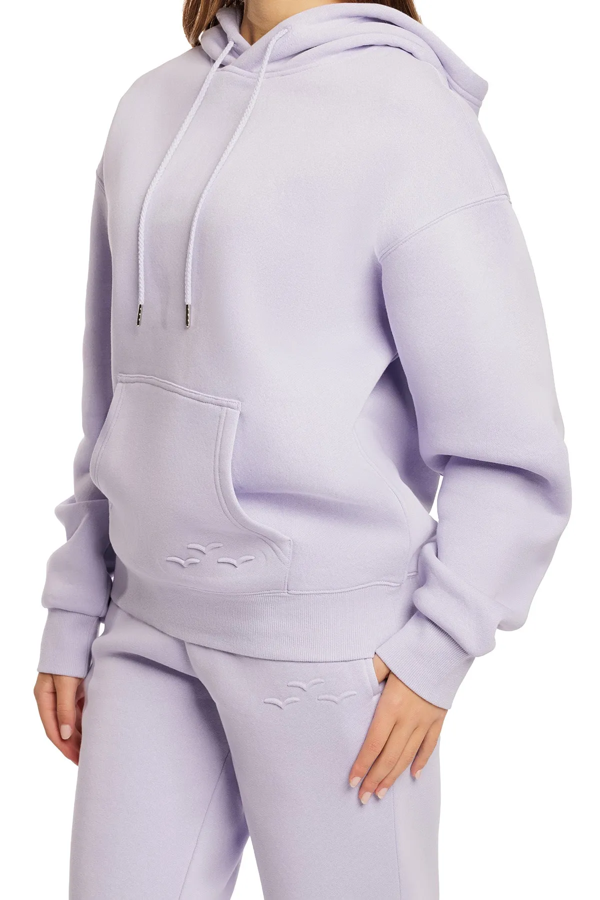 Chlo Relaxed Fit Hoodie in Lavender