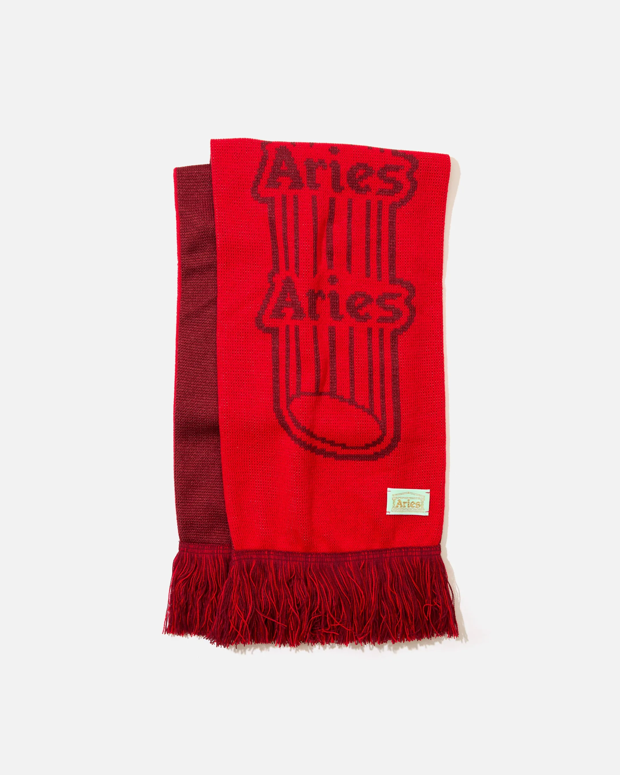 Column Scarf - Red