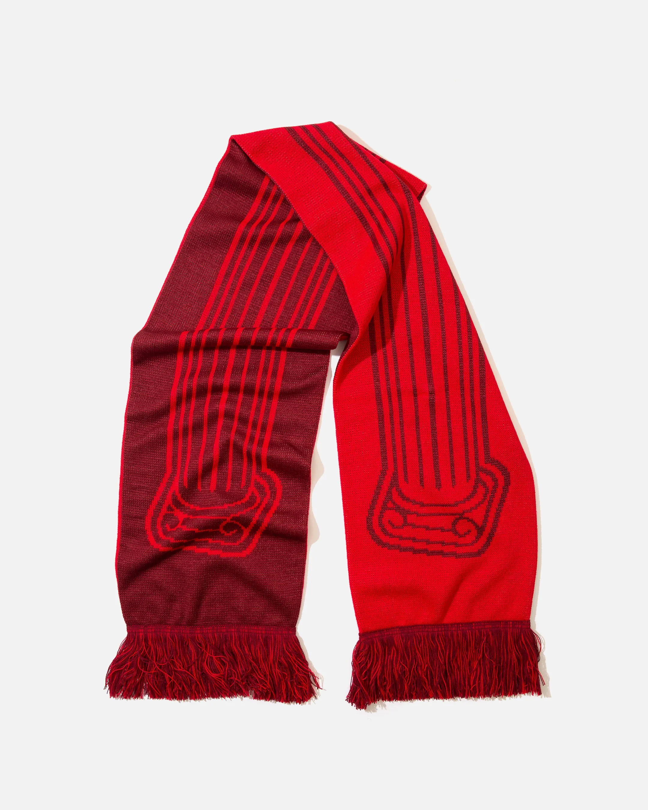 Column Scarf - Red