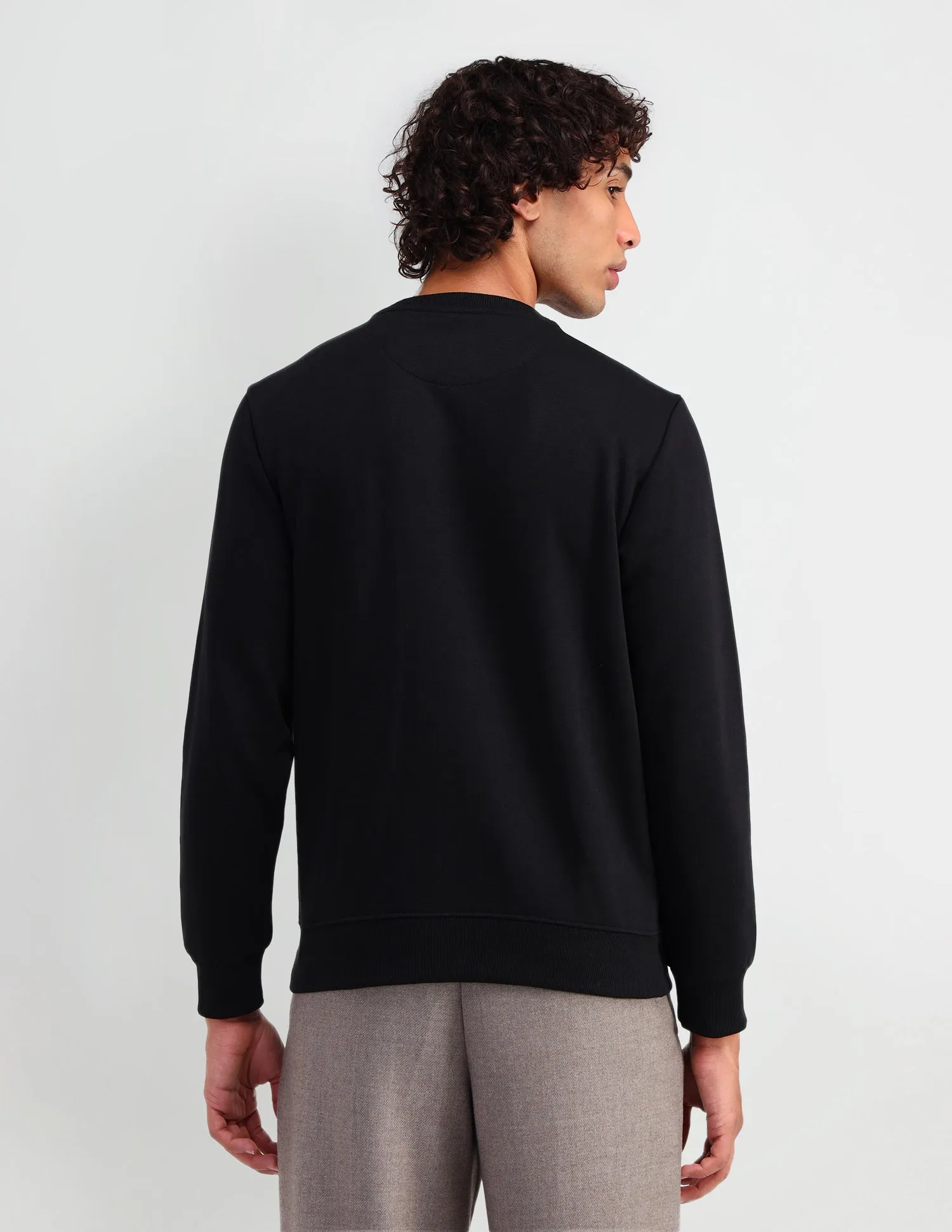 Crew Neck Regular Fit Sweatshirt