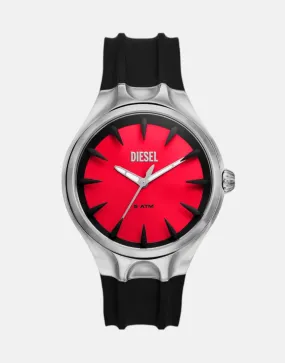 Diesel Streamline Black Silicone Watch