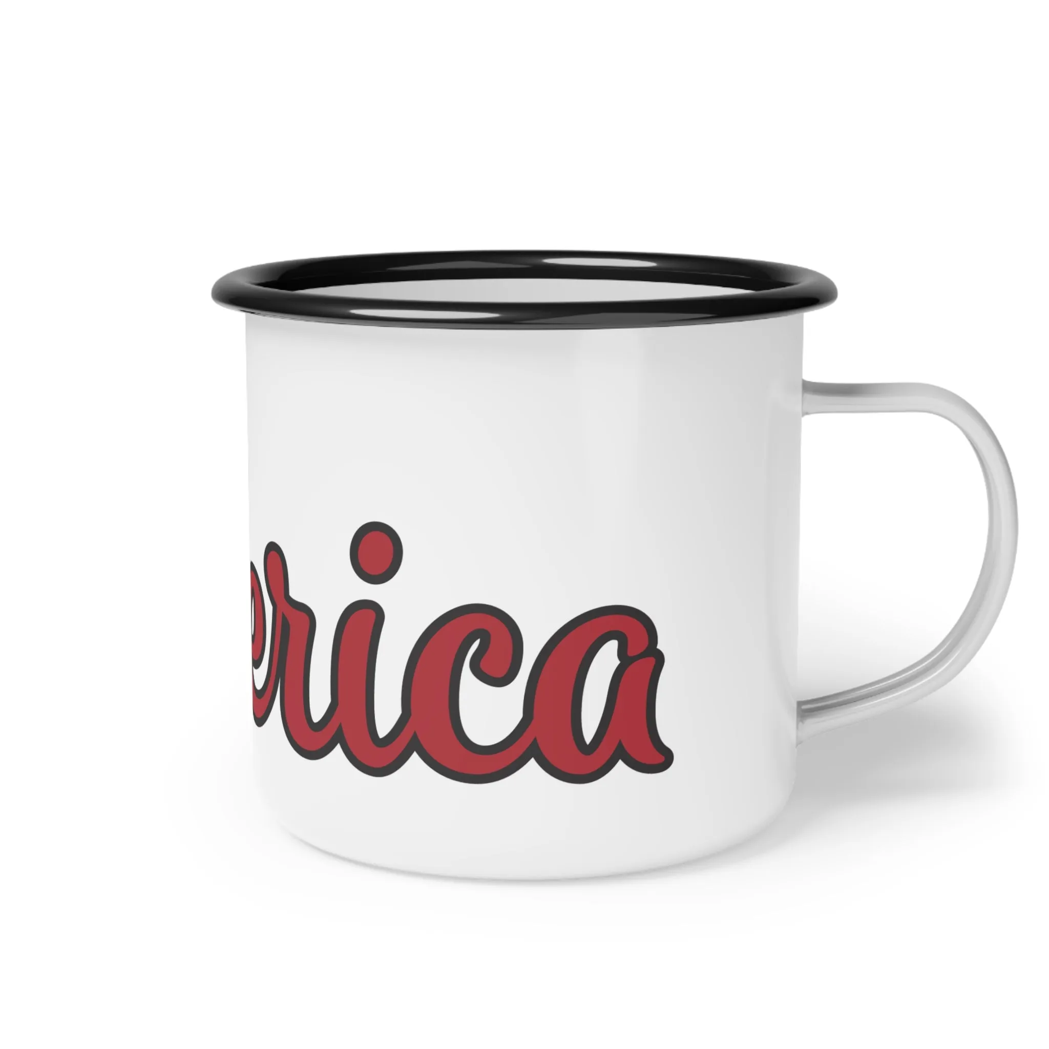 Enamel Camp Cup - 'Merica