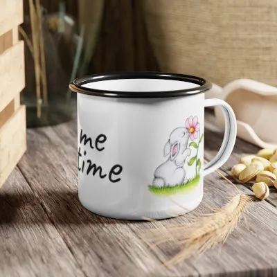 Enamel Camp Mug - Me Time