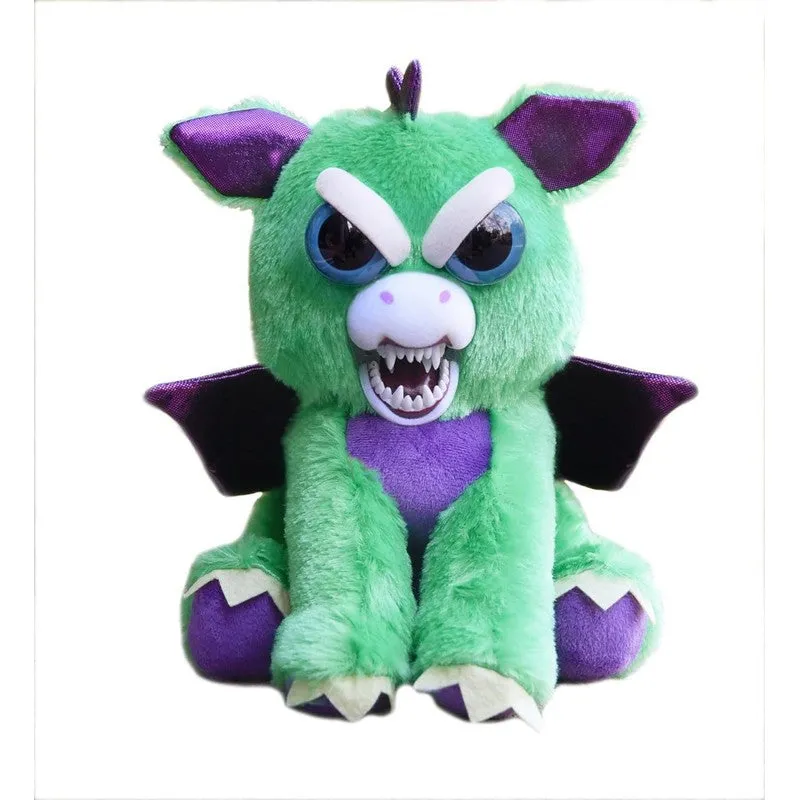 Feisty Pets Ferdinand Flamefart Green Dragon Plush Stuffed Animal