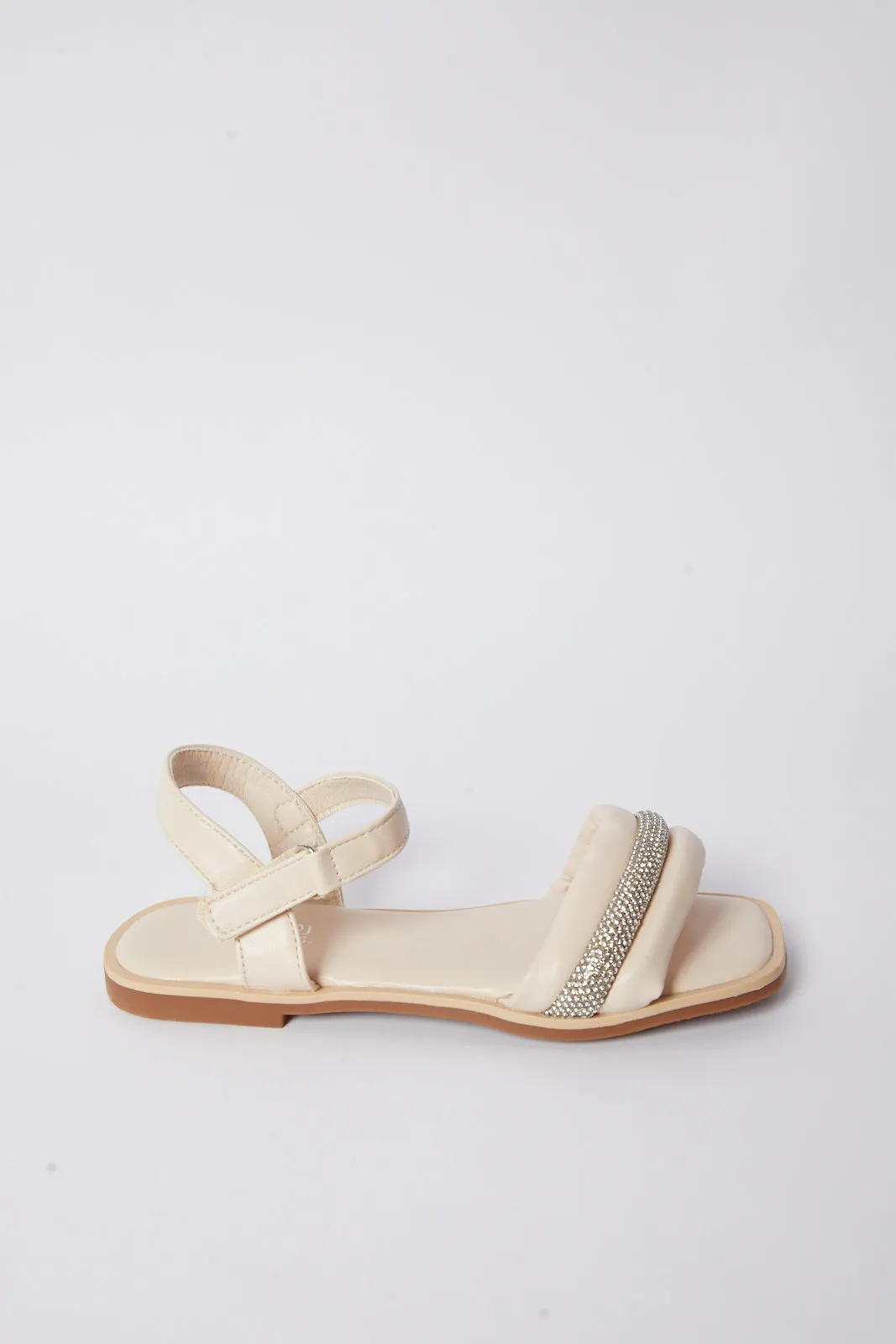 Girl Pink Diamante Sandal