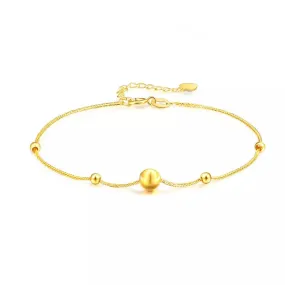 #GOLD2024| Golden Running Ball Bracelet 18kt