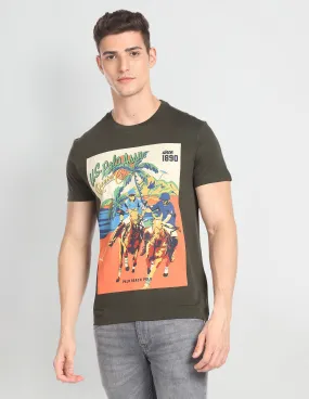 Graphic Print Slim Fit T-Shirt