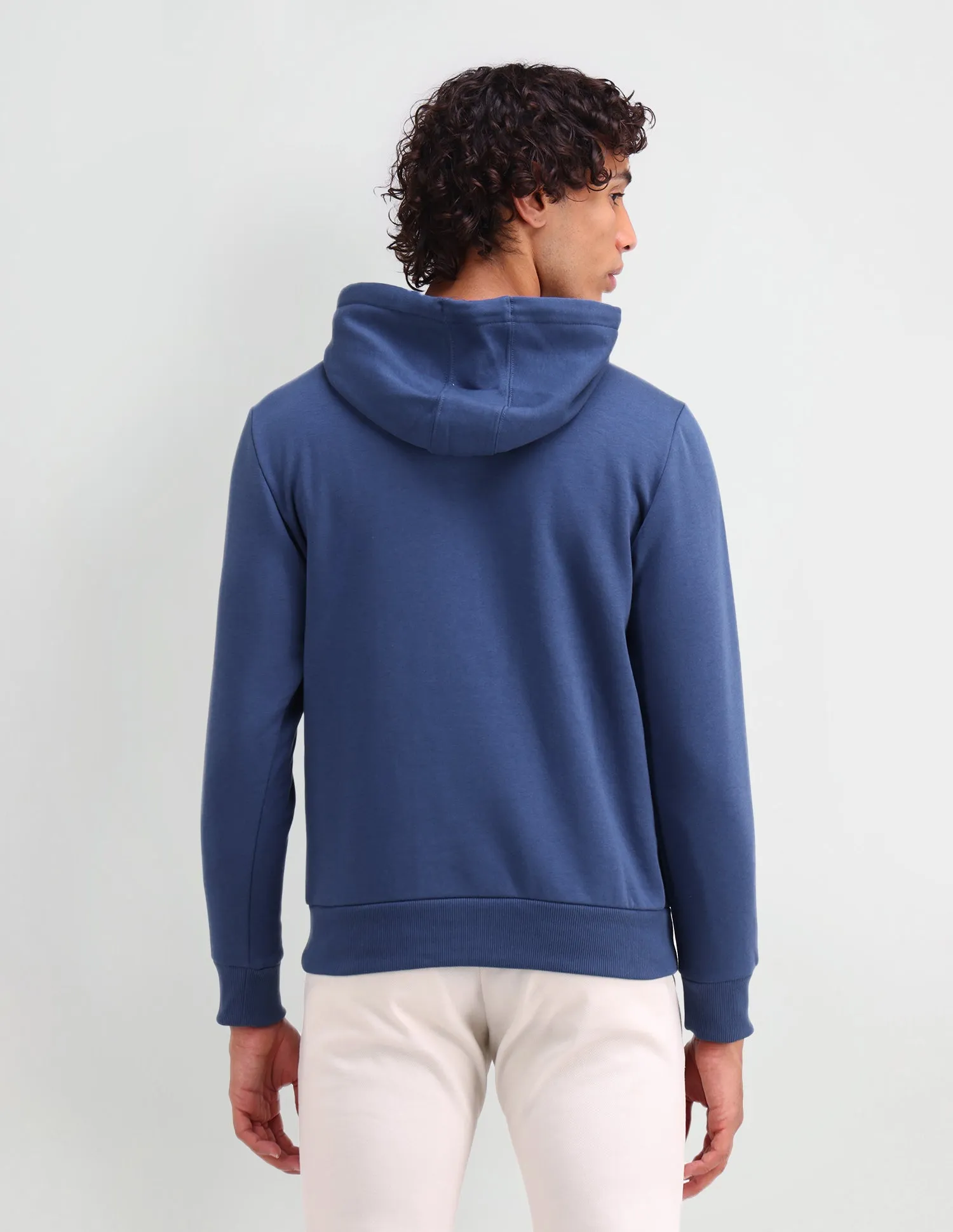 Hooded Brand Printed Sweatshirt