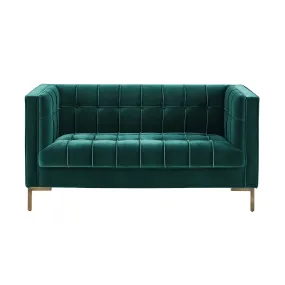 Isaac - Stitch Velvet Loveseat