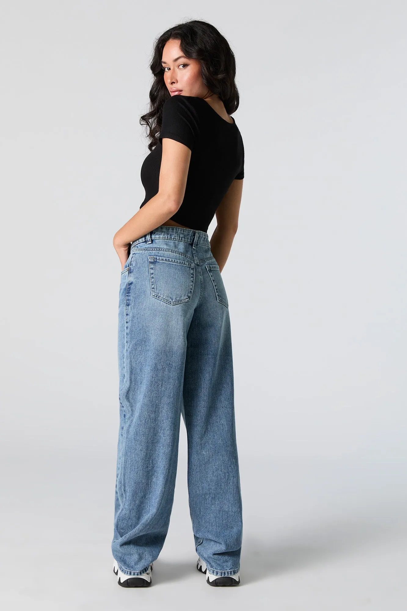 Low Rise Baggy Jean