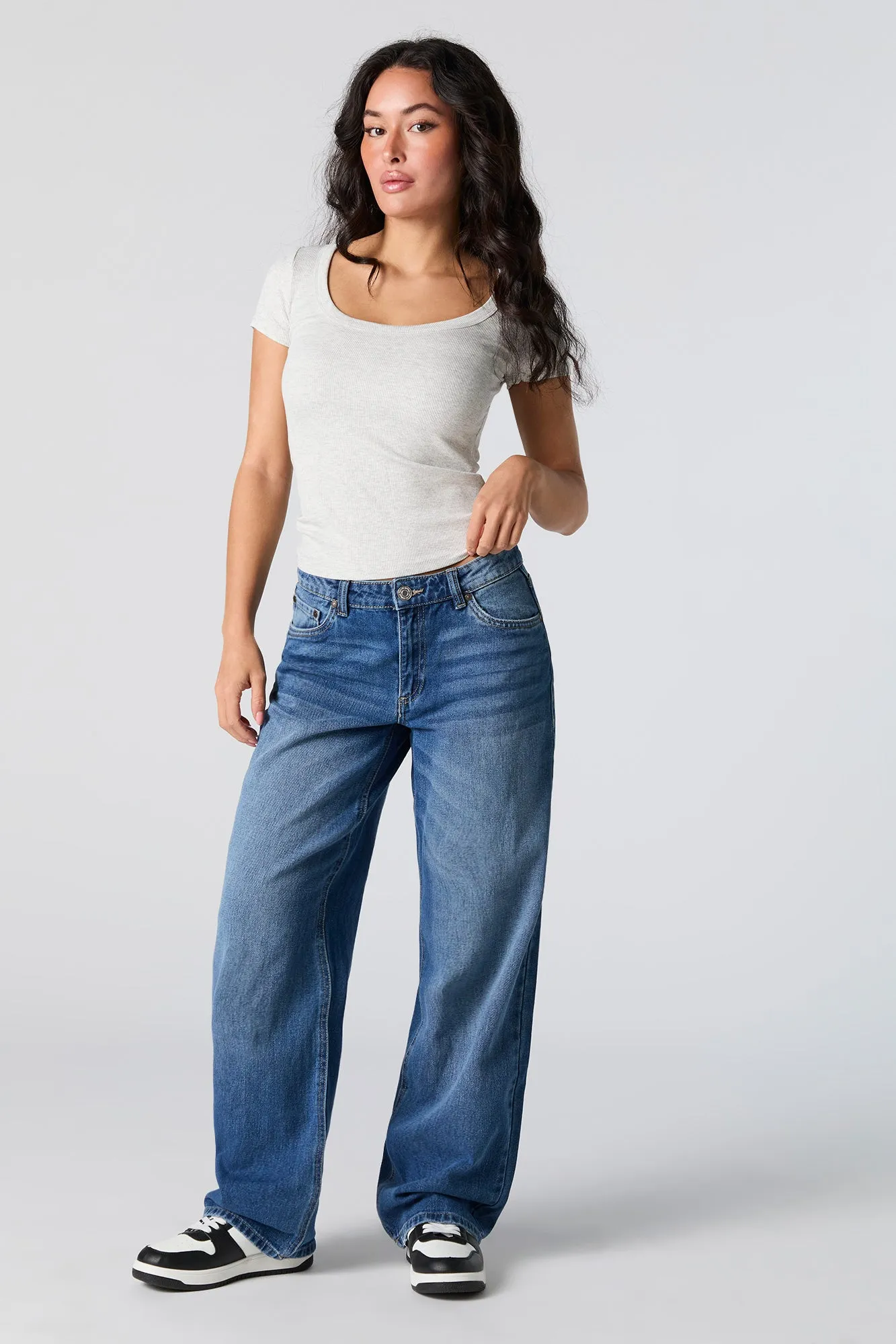 Low Rise Baggy Jean