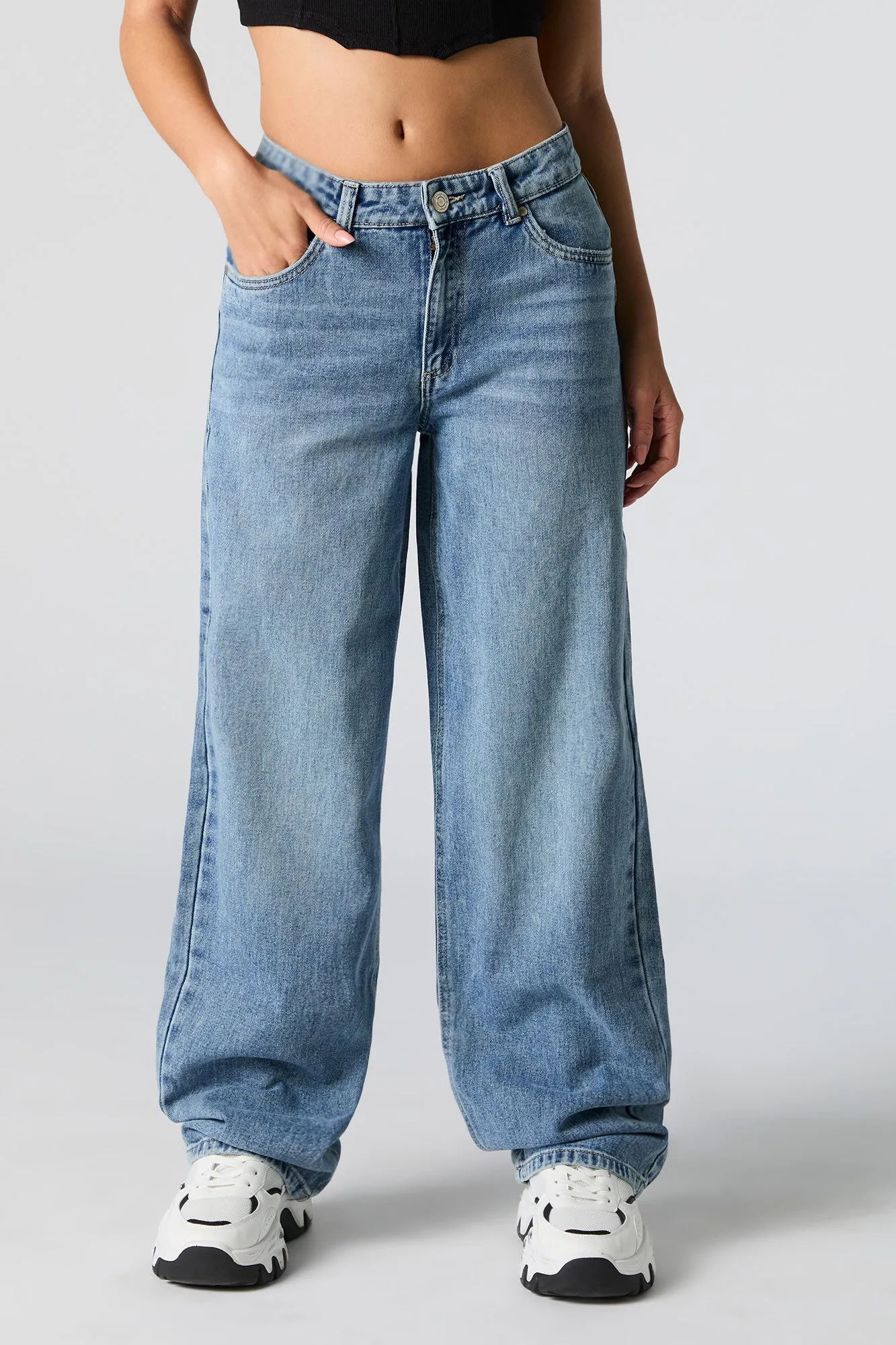 Low Rise Baggy Jean