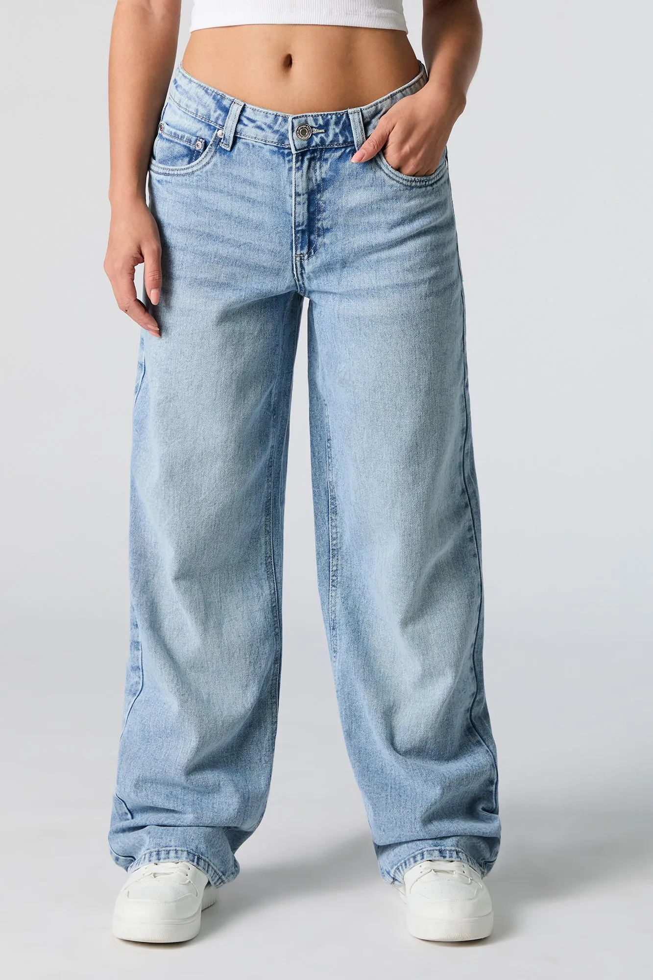 Low Rise Baggy Jean