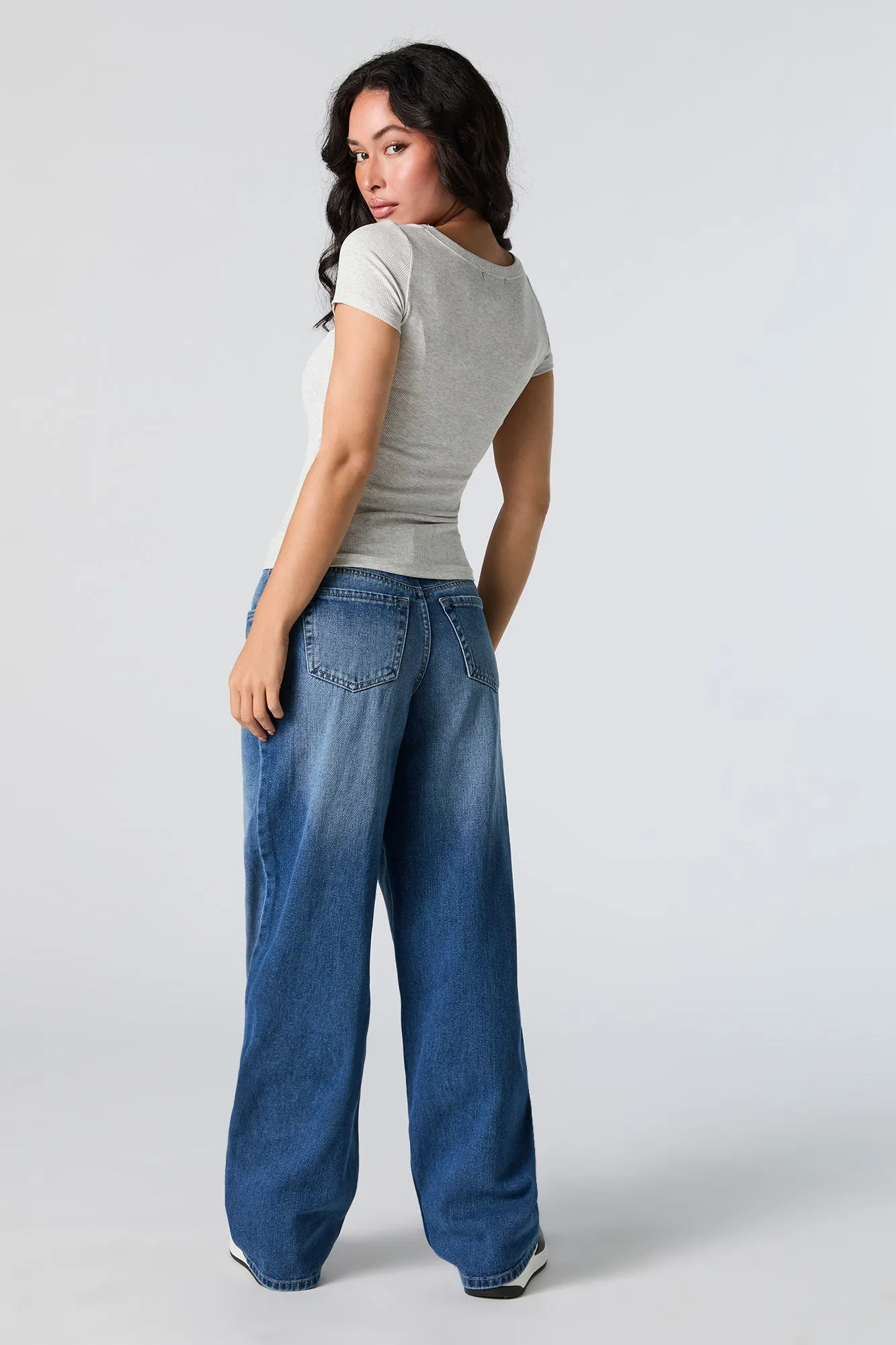 Low Rise Baggy Jean