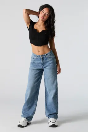 Low Rise Baggy Jean