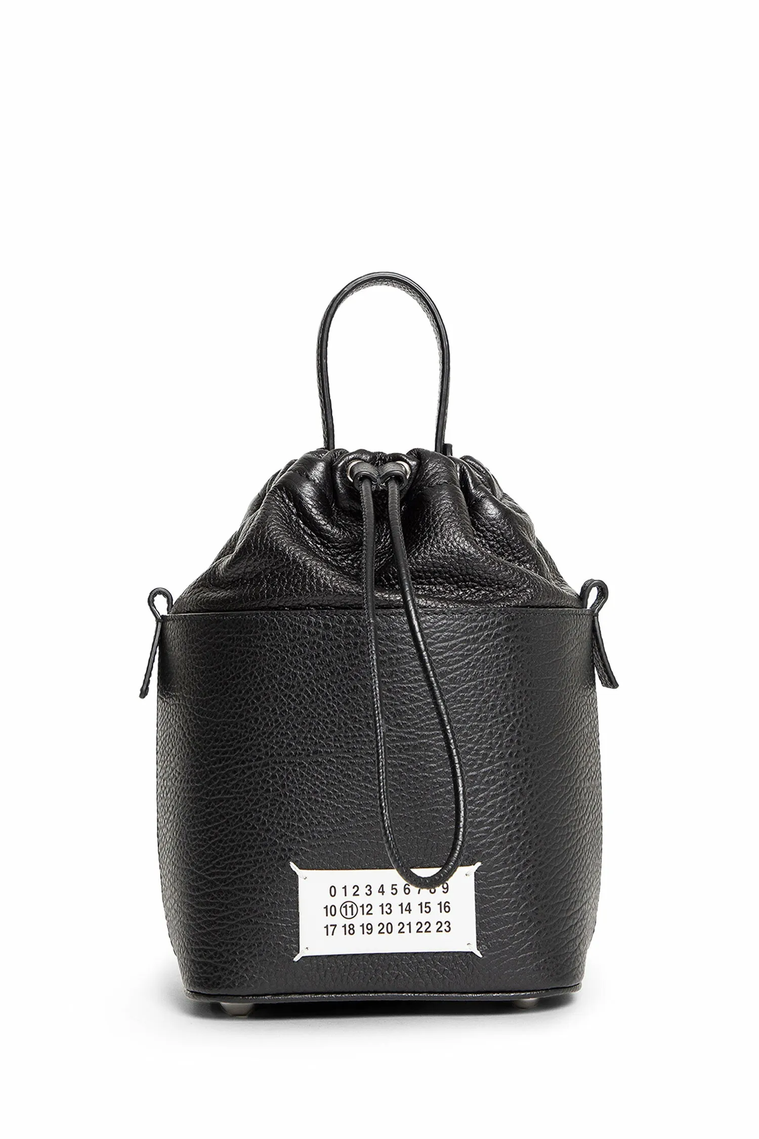 MAISON MARGIELA WOMAN BLACK TOP HANDLE BAGS