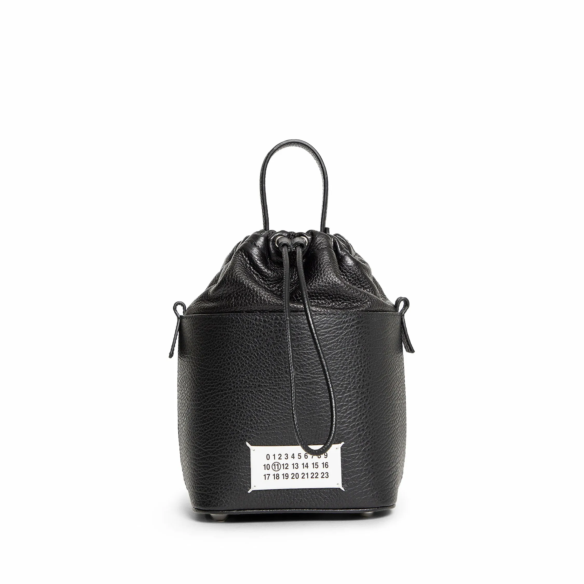 MAISON MARGIELA WOMAN BLACK TOP HANDLE BAGS