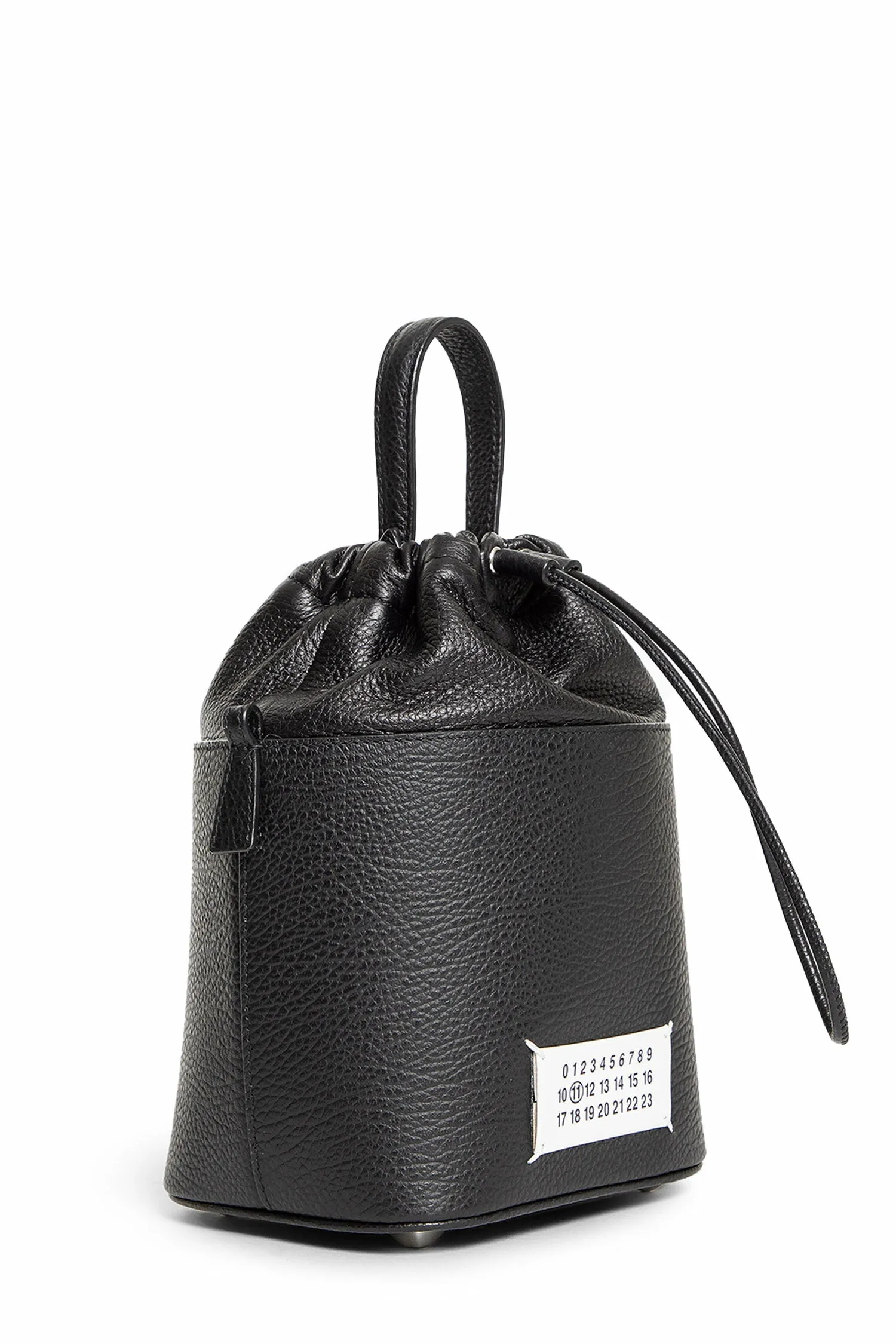 MAISON MARGIELA WOMAN BLACK TOP HANDLE BAGS