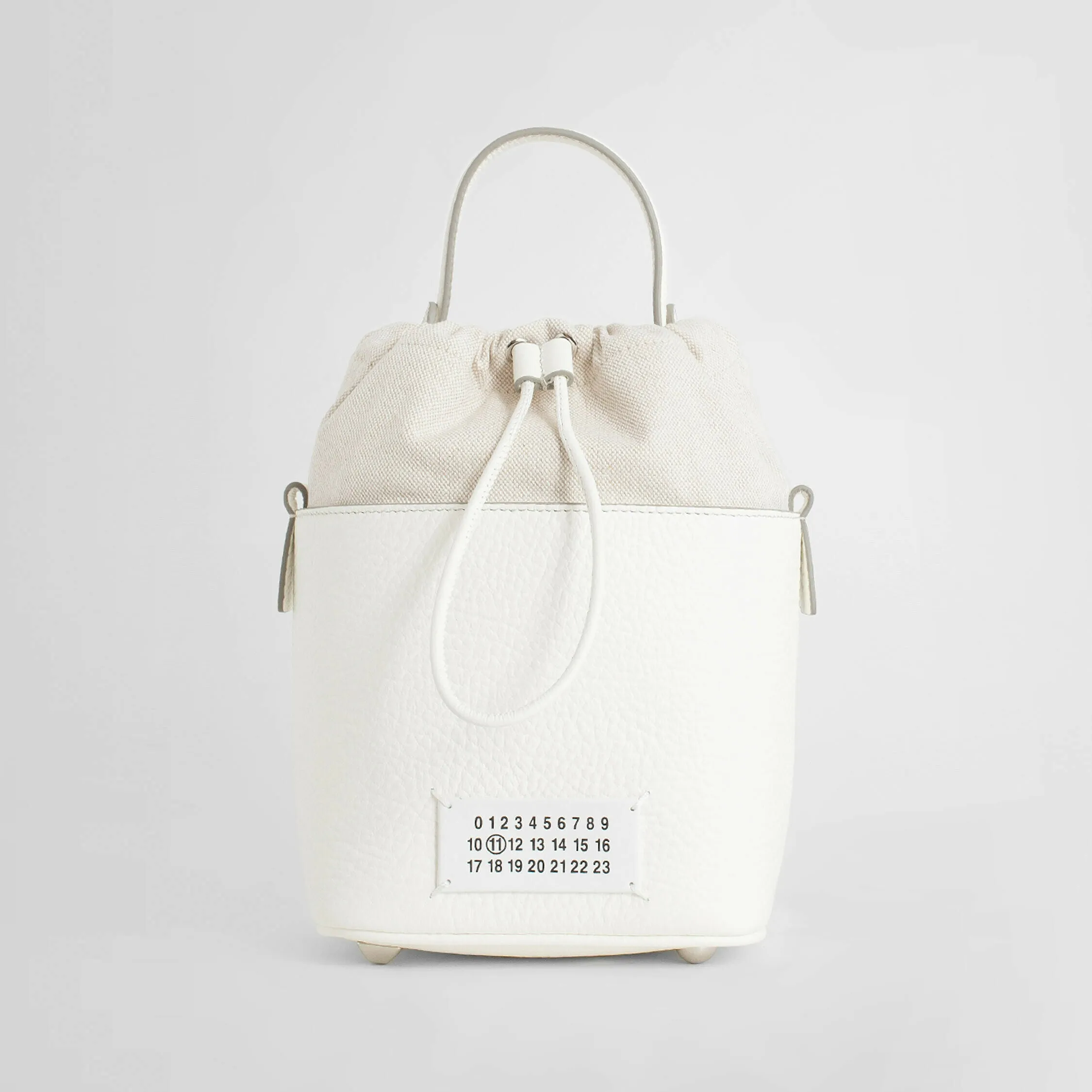 MAISON MARGIELA WOMAN WHITE TOP HANDLE BAGS