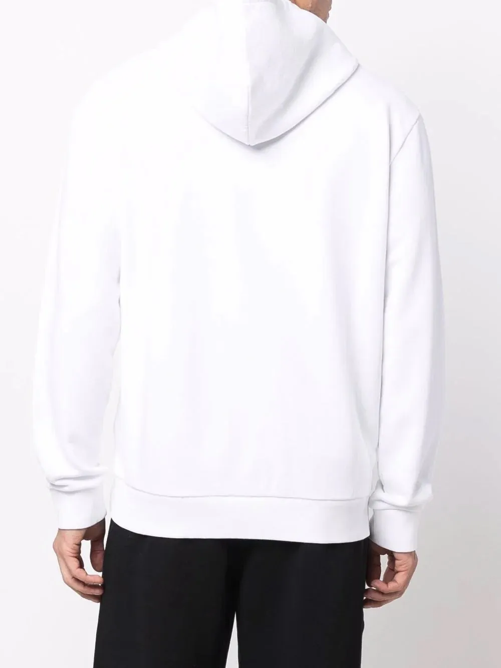 Marcelo Burlon Cross Regular Hoodie White Black