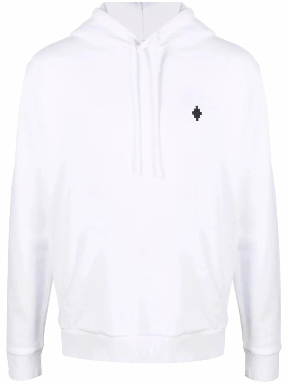 Marcelo Burlon Cross Regular Hoodie White Black