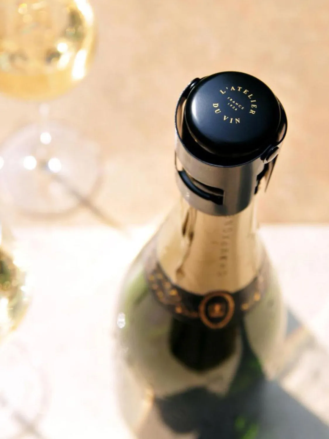 Metal Champagne And Sparkling Wine Stopper