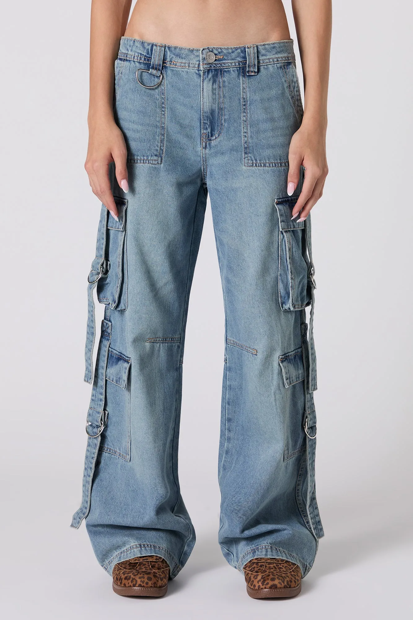 Mid Rise Utility Cargo Jean